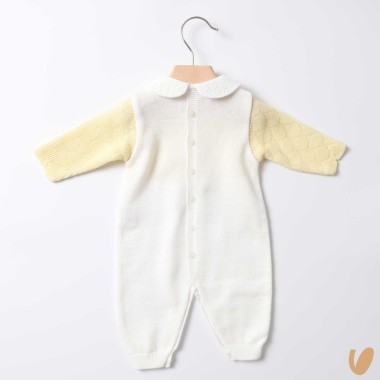 Tutina in filo margherite Set Nascita e Uscita Clinica