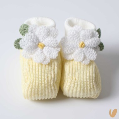 Babbucce in filo margherite Cappello e Babbucce