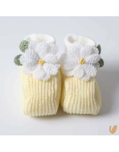 Babbucce in filo margherite Cappello e Babbucce