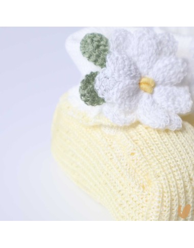 Babbucce in filo margherite Cappello e Babbucce