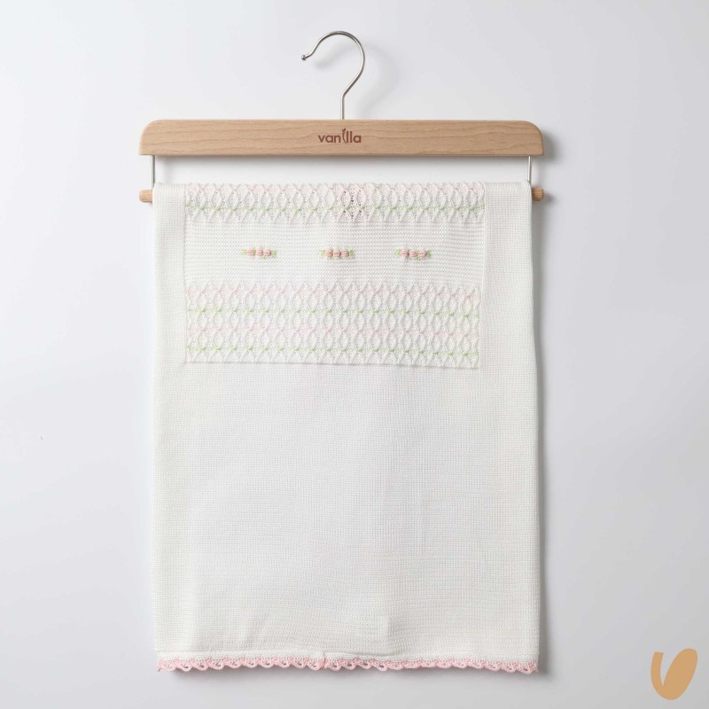 Coperta in filo roselline Coperta e Lenzuola