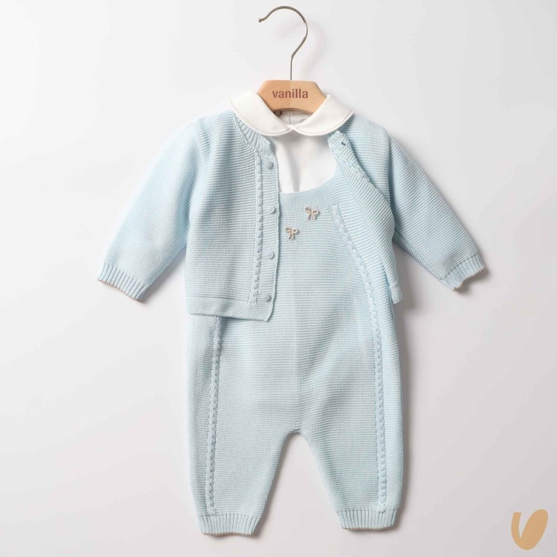 Completo in filo nodo d'amore Completo e Pagliaccetto