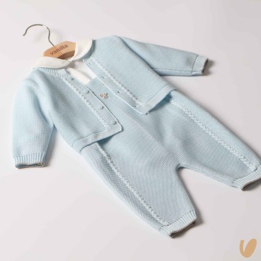 Completo in filo nodo d'amore Completo e Pagliaccetto