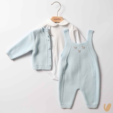 Completo in filo nodo d'amore Completo e Pagliaccetto