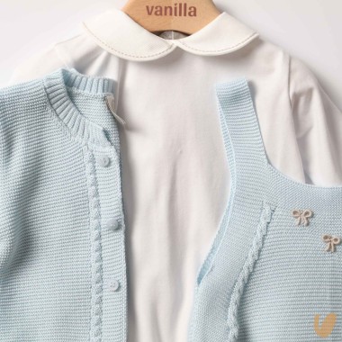 Completo in filo nodo d'amore Completo e Pagliaccetto