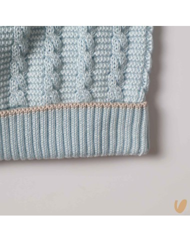 Cappello in filo treccine Cappello e Babbucce