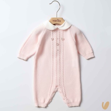 Tutina in filo cuoricini Tutina