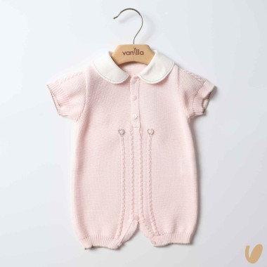 Pagliaccetto in filo cuoricini Completo e Pagliaccetto