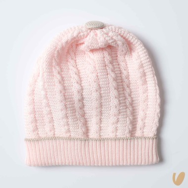 Cappello in filo treccine Cappello e Babbucce