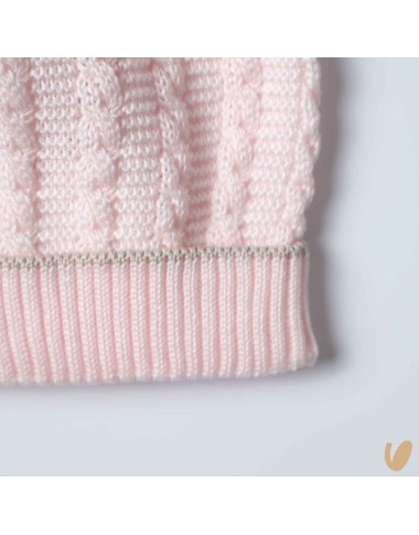 Cappello in filo treccine Cappello e Babbucce