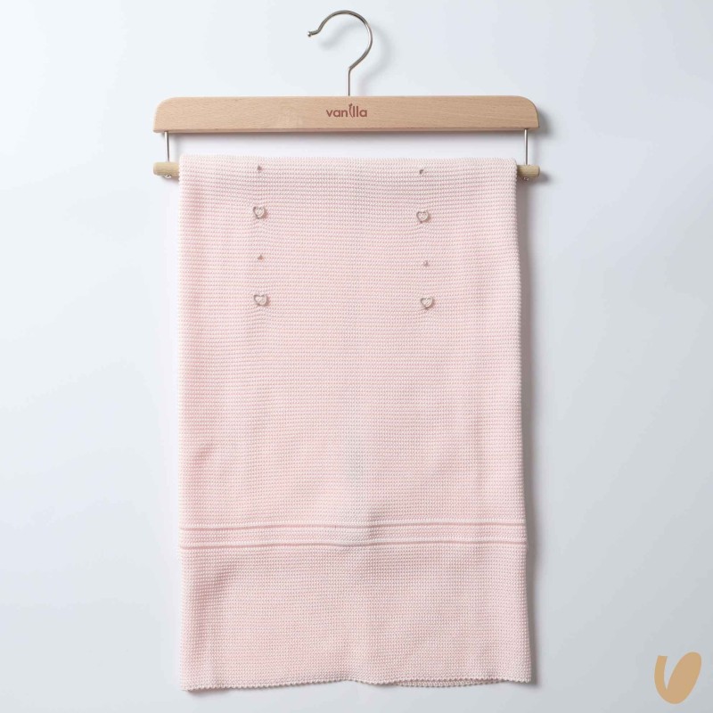 Coperta in filo cuoricini Coperta e Lenzuola