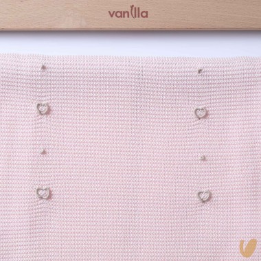 Coperta in filo cuoricini Coperta e Lenzuola