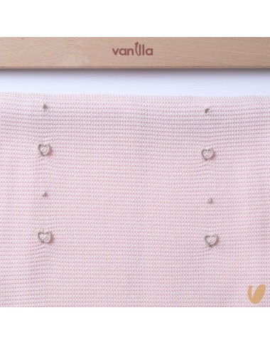 Coperta in filo cuoricini Coperta e Lenzuola