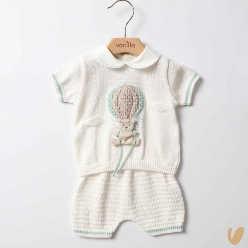 Completo in filo mongolfiera Completo e Pagliaccetto