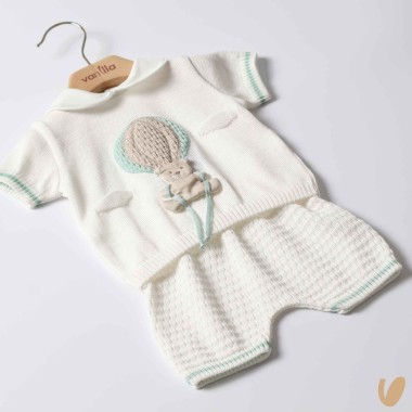 Completo in filo mongolfiera Completo e Pagliaccetto