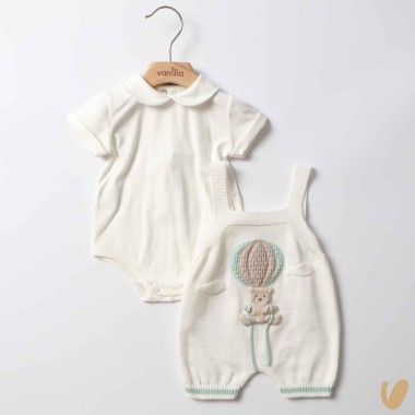 Completo in filo mongolfiera Completo e Pagliaccetto