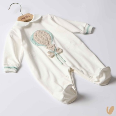 Tutina in cotone mongolfiera Tutina