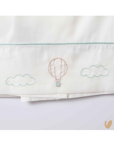 Side hot air balloon sheets set