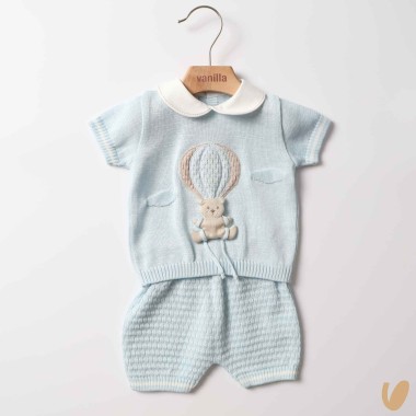 Completo in filo mongolfiera Completo e Pagliaccetto