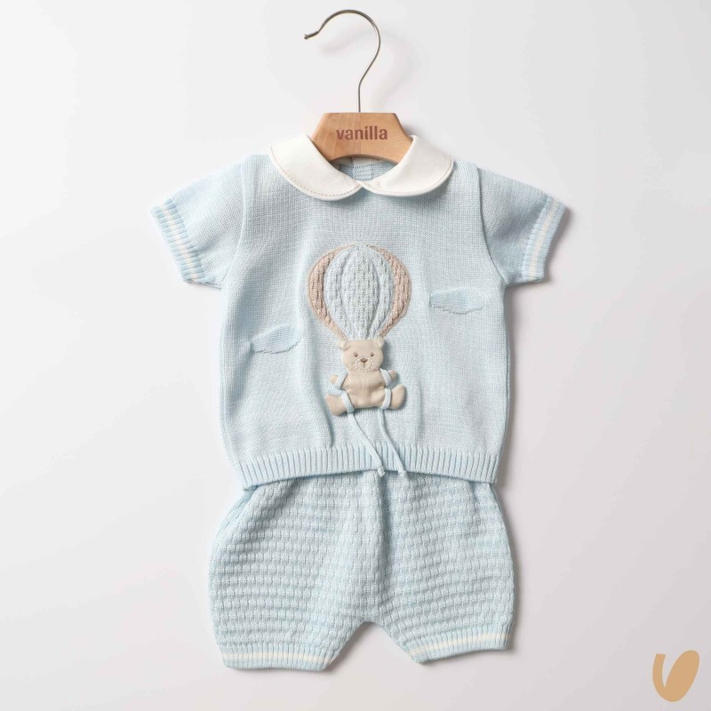 Completo in filo mongolfiera Completo e Pagliaccetto