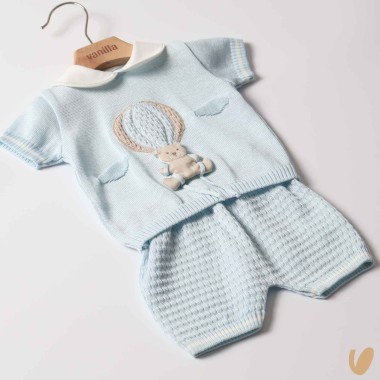 Completo in filo mongolfiera Completo e Pagliaccetto