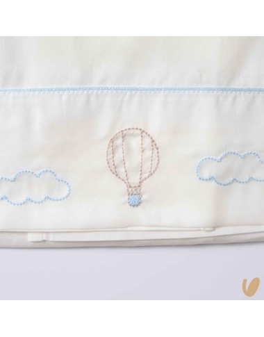 Side hot air balloon sheets set