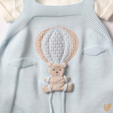 Completo in filo mongolfiera Completo e Pagliaccetto