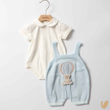 Completo in filo mongolfiera Completo e Pagliaccetto