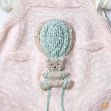 Completo in filo mongolfiera Completo e Pagliaccetto