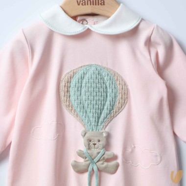 Tutina in cotone mongolfiera Tutina