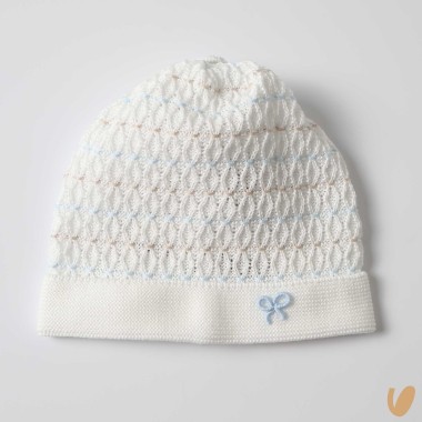 Cappello in filo nodo d'amore Cappello e Babbucce