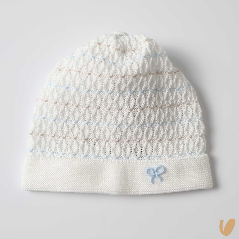 Cappello in filo nodo d'amore Cappello e Babbucce