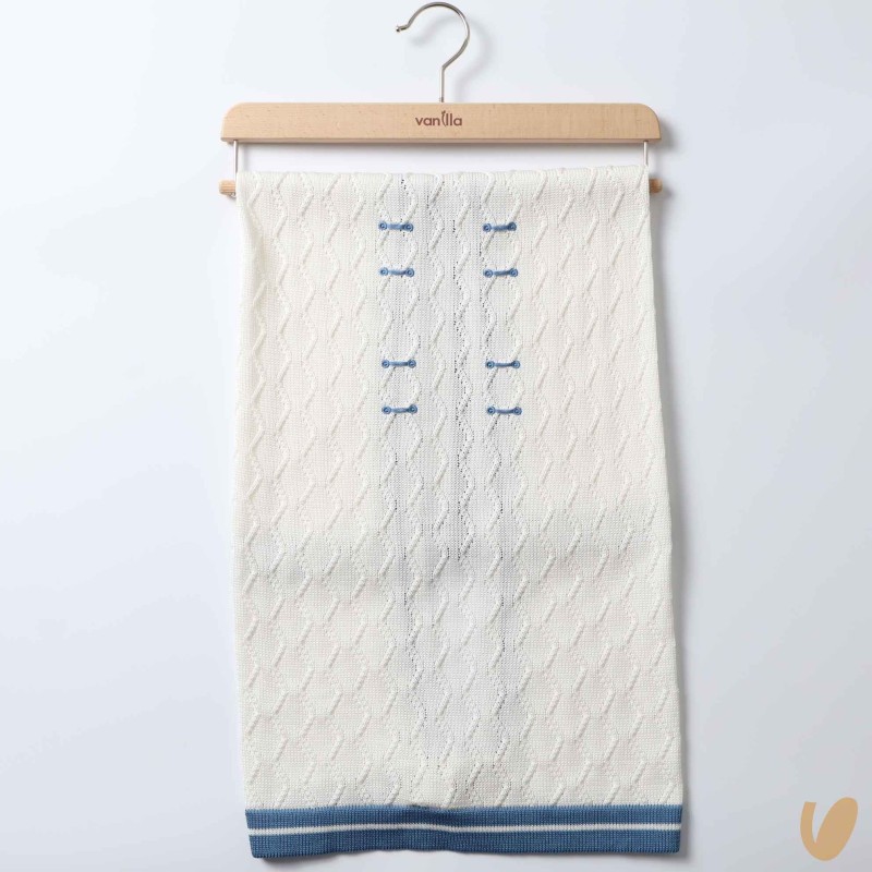 Coperta in filo rombi Coperta e Lenzuola