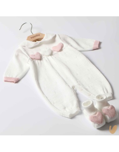 Tutina Wire Shoes Embroidery Hearts