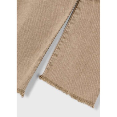 Pantalone twill wide leg      Pantaloni e Jeans