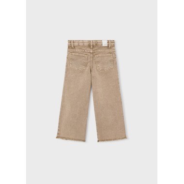 Pantalone twill wide leg      Pantaloni e Jeans