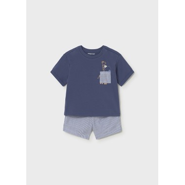 Completo Shirt e bermuda seersucker     Completo e Pagliaccetto