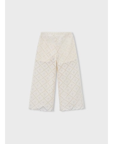 Crochet long trousers