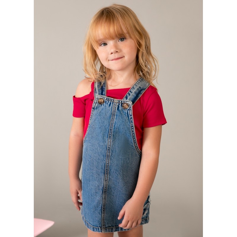 Gonna salopette jeans Abito e Tuta