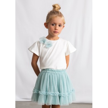 Completo shirt e gonna tulle Completo