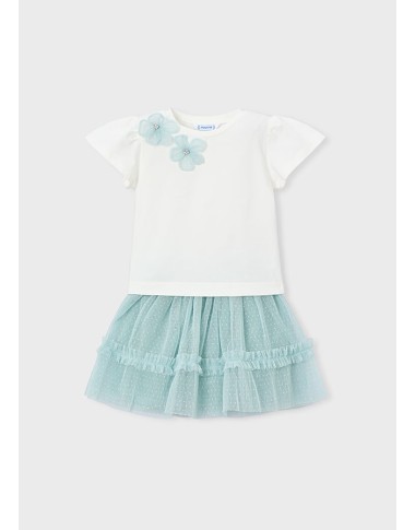 Completo shirt e gonna tulle Completo