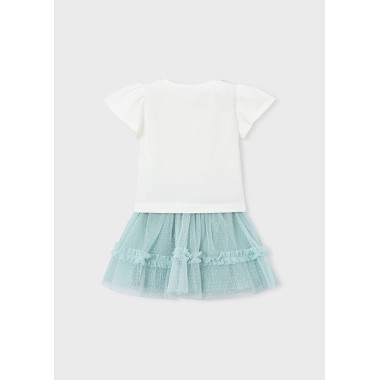 Completo shirt e gonna tulle Completo