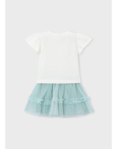 Complete shirt and tulle skirt