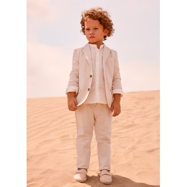 Pantalone misto lino Pantaloni