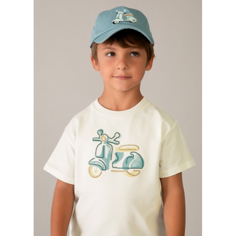 Shirt Vespa ricamata T-Shirt e Polo