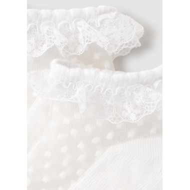 Calze plumetis                Calzini Corti