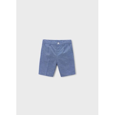 Bermuda misto lino jeans e Bermuda