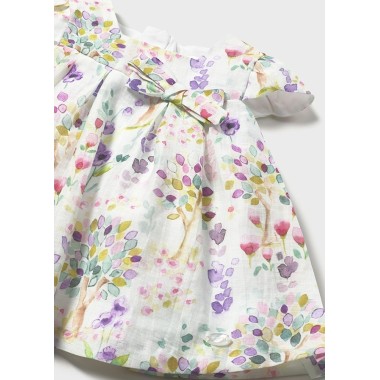 Abito lino fiori Abito e Tute