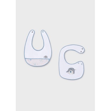 Set 2 Bavette impermeabili Mussole e Bavette