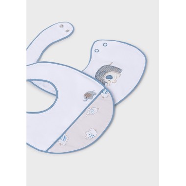 Set 2 Bavette impermeabili Mussole e Bavette